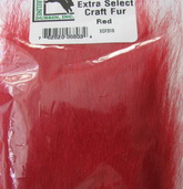 craft fur red extra select Hareline